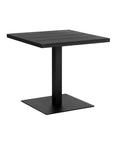 Merano Aluminum Outdoor Square Bistro Table