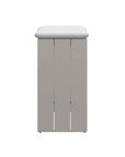 Verin Fabric Streamlined Design Outdoor Barstool