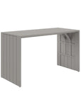 Verin Aluminum Outdoor Rectangular Bar Table