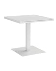 Merano Aluminum Outdoor Square Bistro Table