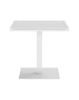 Merano Aluminum Outdoor Square Bistro Table