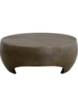 Tarsus Concrete Outdoor Round Coffee Table