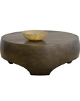 Tarsus Concrete Outdoor Round Coffee Table