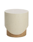 Patras End Table Contemporary Concrete Design For Outdoors