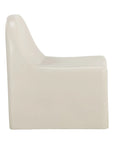 Kessel Lounge Chair Contemporary Cream Concrete Design