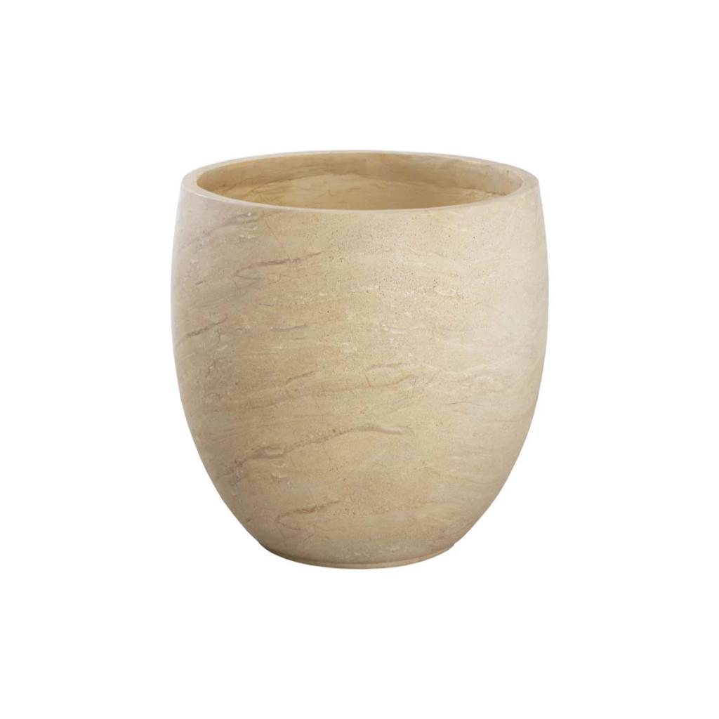 SUNPAN Aster Taupe Concrete Outdoor Planter