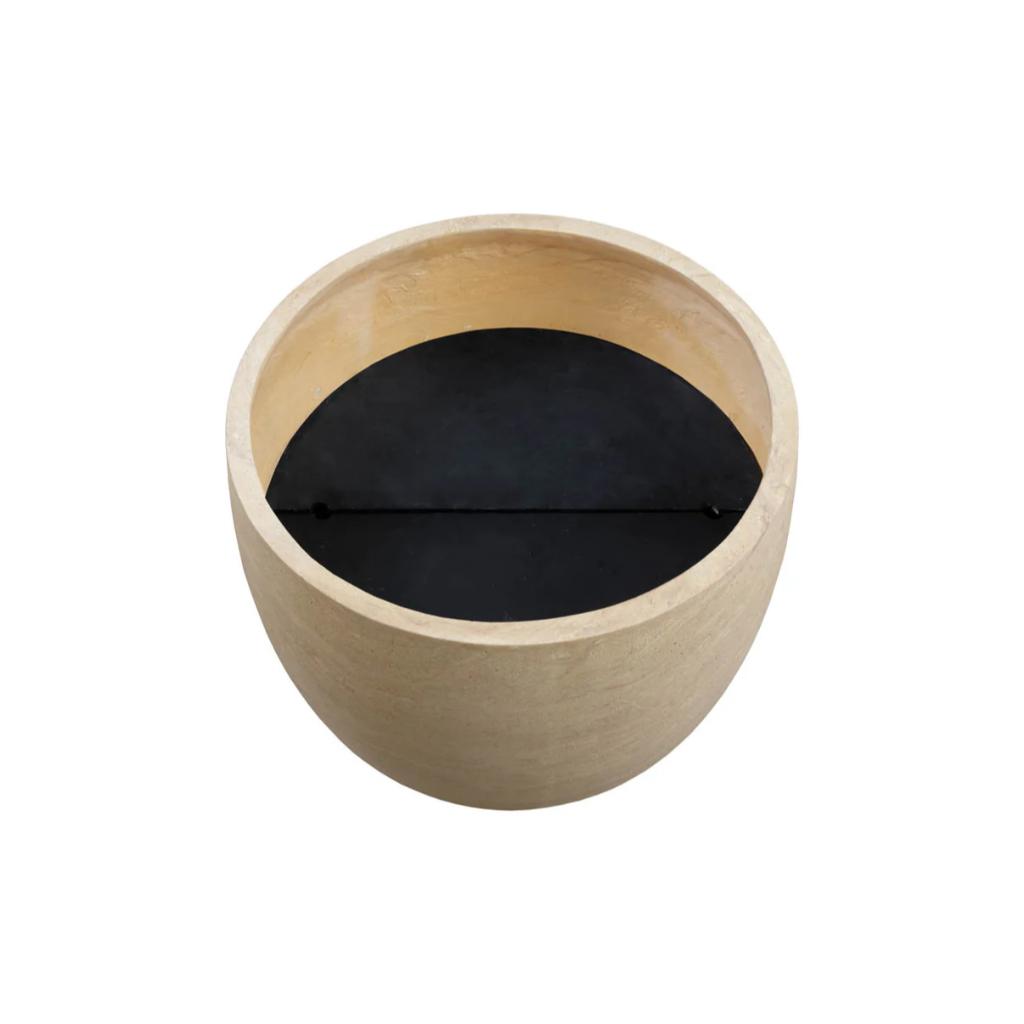 SUNPAN Aster Taupe Concrete Outdoor Planter