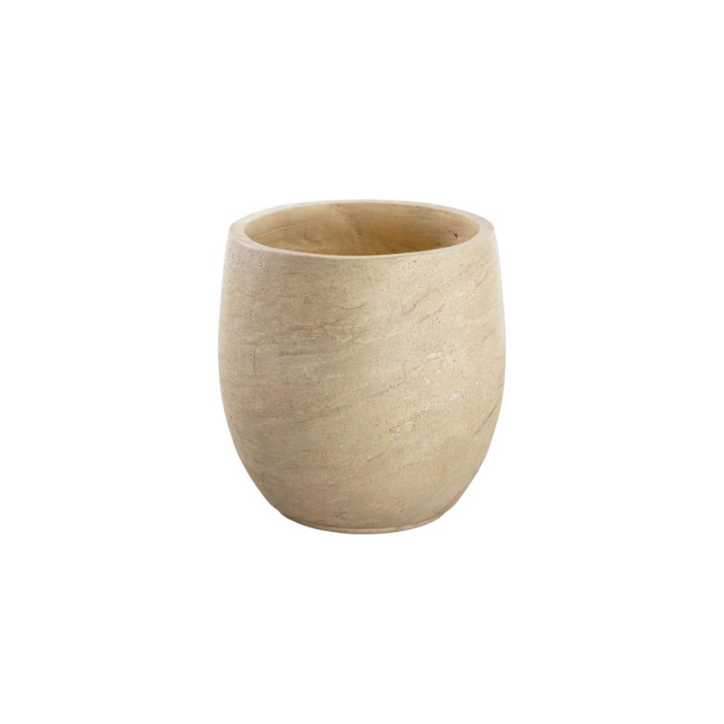 SUNPAN Aster Taupe Concrete Outdoor Planter