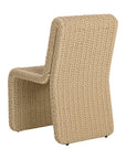 Edessa Rattan Outdoor Armless Dining Chair