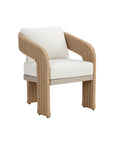 Pylos Fabric Outdoor Dining Armchair