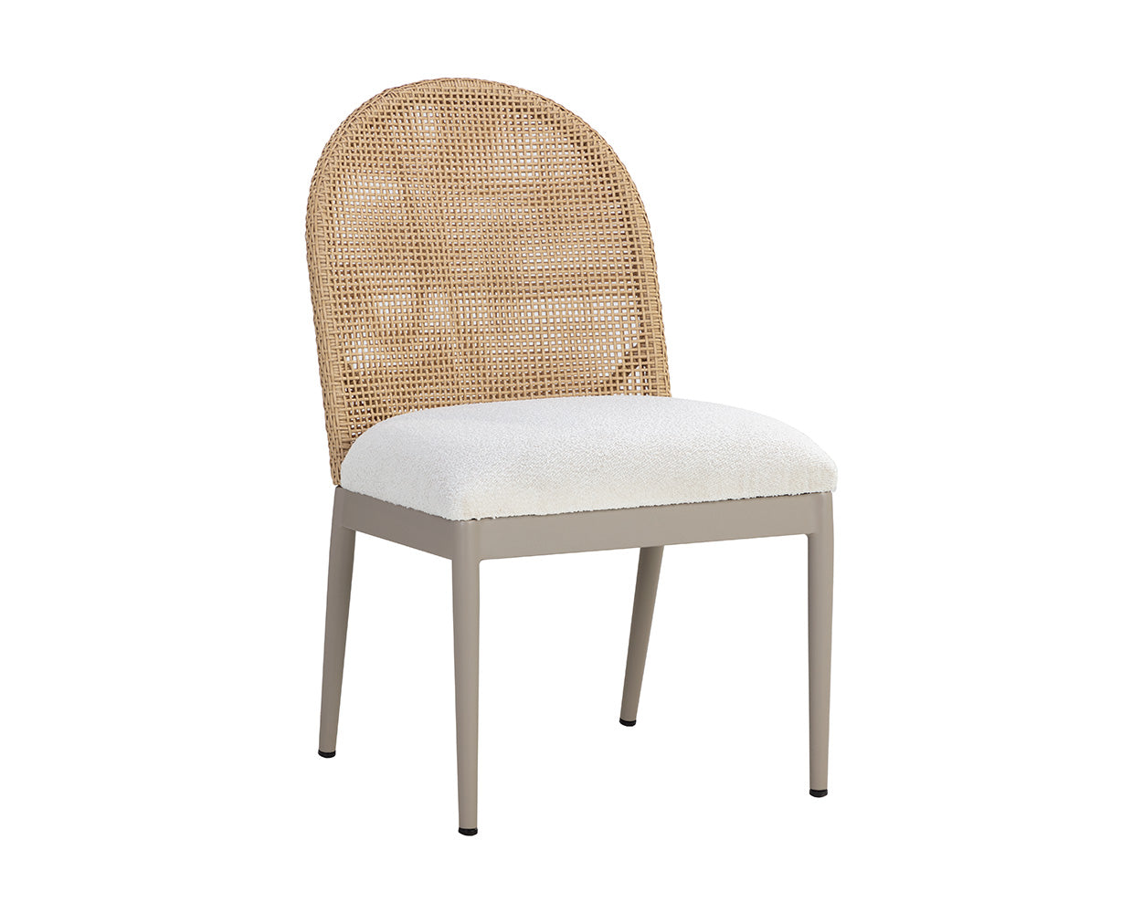 Calandri Fabric Outdoor Dining Chair 2PC