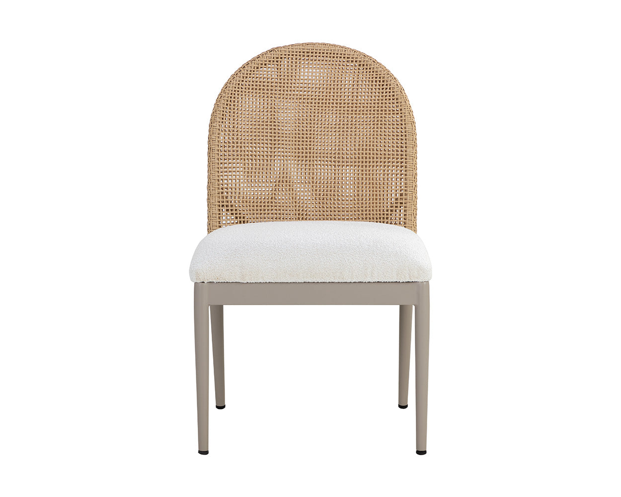 Calandri Fabric Outdoor Dining Chair 2PC