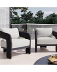 Pylos Fabric Outdoor Lounge Chair