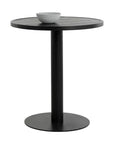 Merano Black Aluminum Outdoor Bar Table