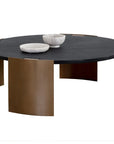 Gallus Concrete  Outdoor Round Coffee Table