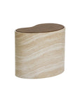 SUNPAN Ishiko Concrete Brown Outdoor Coffee Table