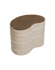 SUNPAN Ishiko Concrete Brown Outdoor Coffee Table