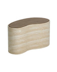 SUNPAN Ishiko Concrete Brown Outdoor Coffee Table