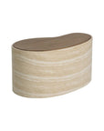 SUNPAN Ishiko Concrete Brown Outdoor Coffee Table