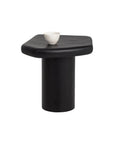 SUNPAN Detti Concrete Black Outdoor End Table
