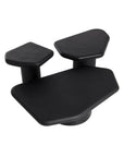 SUNPAN Detti Concrete Black Outdoor End Table