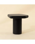 SUNPAN Detti Concrete Black Outdoor End Table