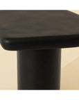 SUNPAN Detti Concrete Black Outdoor End Table