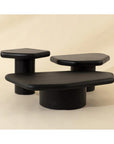 SUNPAN Detti Concrete Black Outdoor End Table