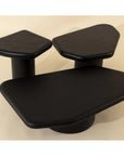 SUNPAN Detti Concrete Black Outdoor End Table