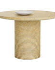 SUNPAN Riva Concrete Round Outdoor Dining Table