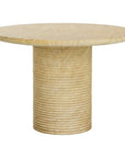 SUNPAN Riva Concrete Round Outdoor Dining Table
