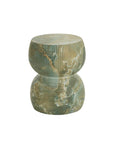 SUNPAN Gemina Green Concrete Outdoor End Table