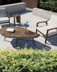 Berkeley Outdoor Sofa Set With Tables