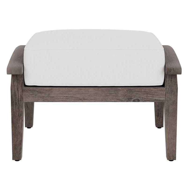 Lloyd Flanders Frontier Aluminum Outdoor Ottoman