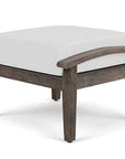 Lloyd Flanders Frontier Aluminum Outdoor Ottoman
