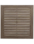 Frontier Square Umbrella Outdoor Dining Table-Outdoor Dining Tables-Lloyd Flanders-LOOMLAN