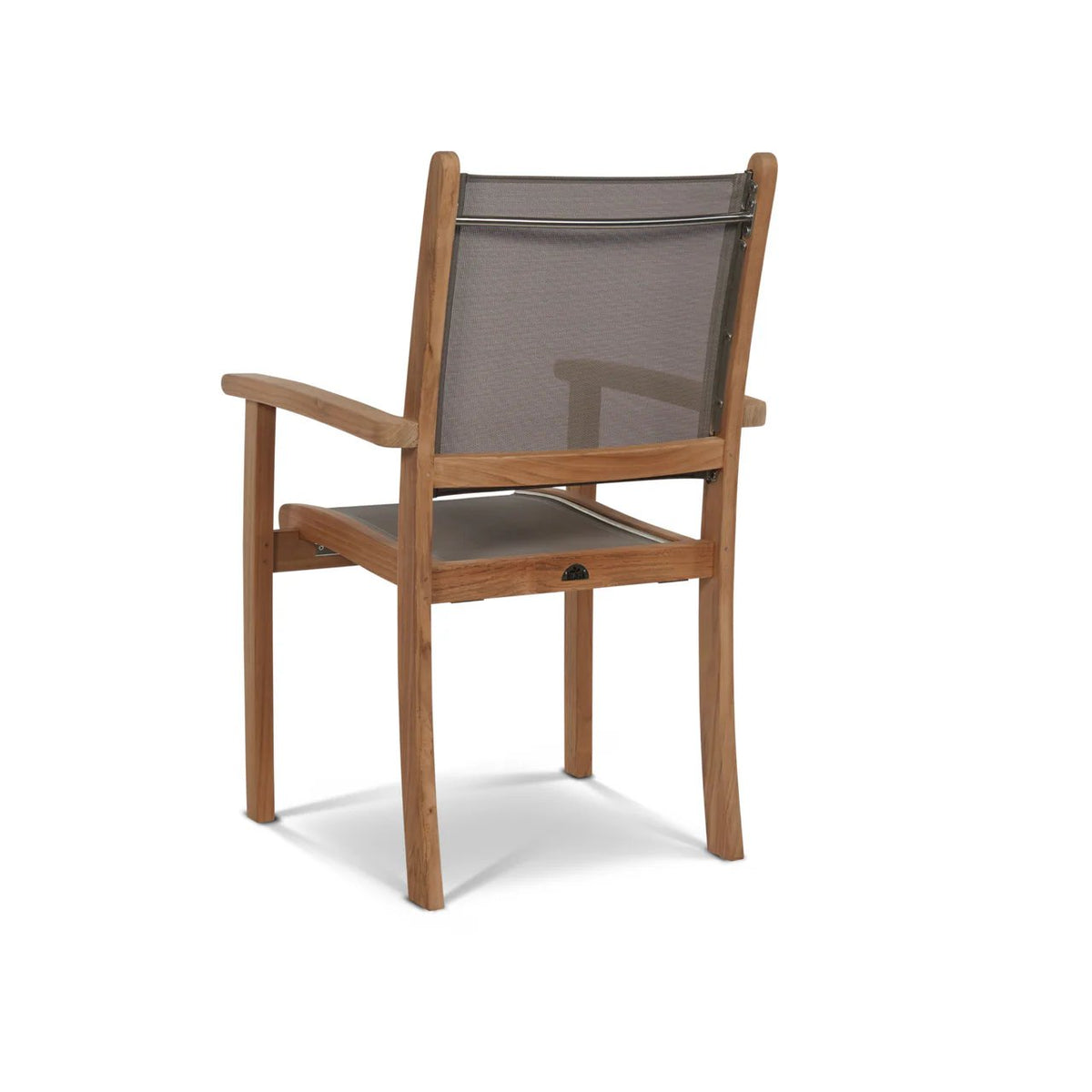 Pearl Stacking Teak Outdoor Dining Armchair 4PC -- view 13