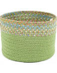 Rhody Rug Kids' Isle Braided Handmade Indoor-Outdoor Basket