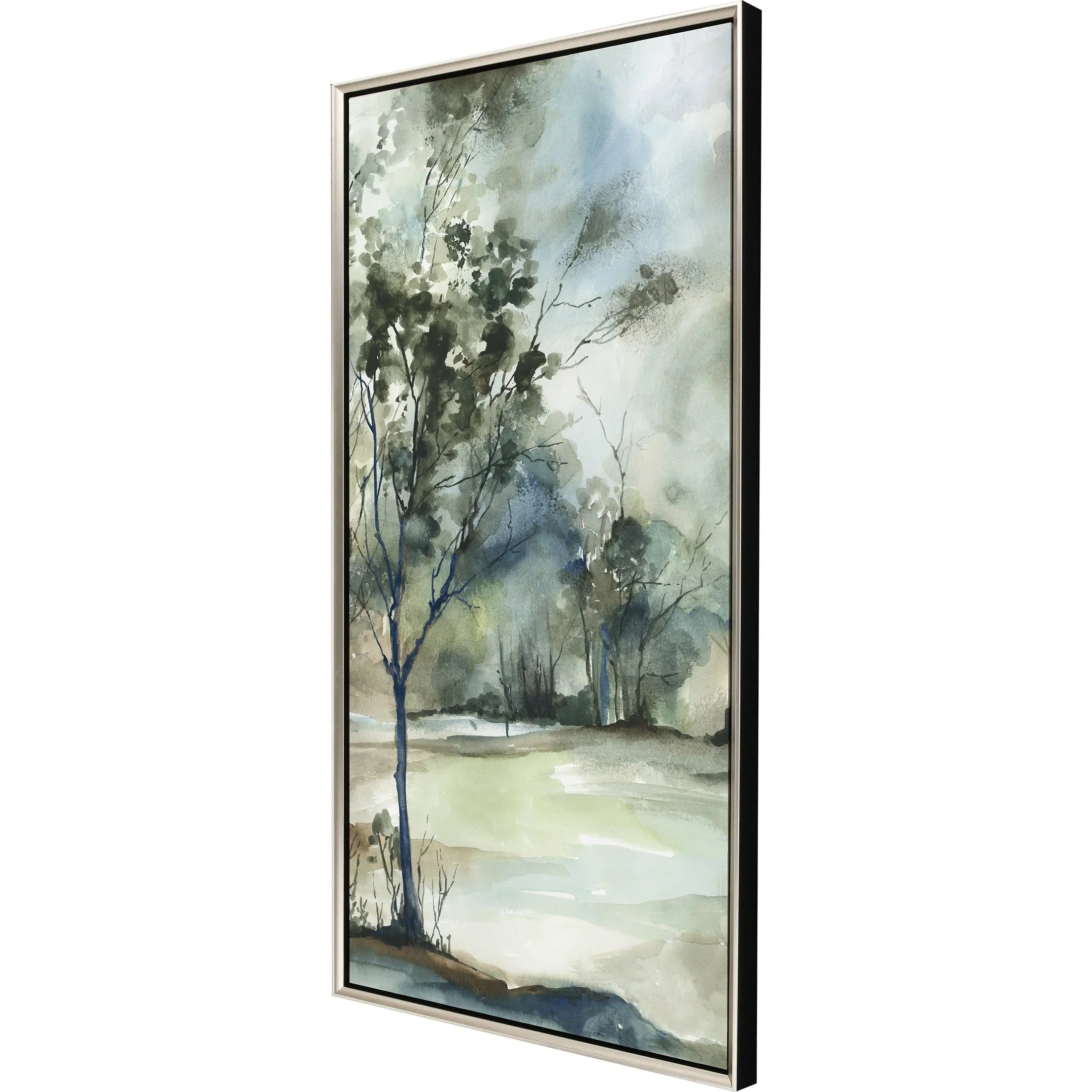 Paragon Forest Grove Grey Canvas Art