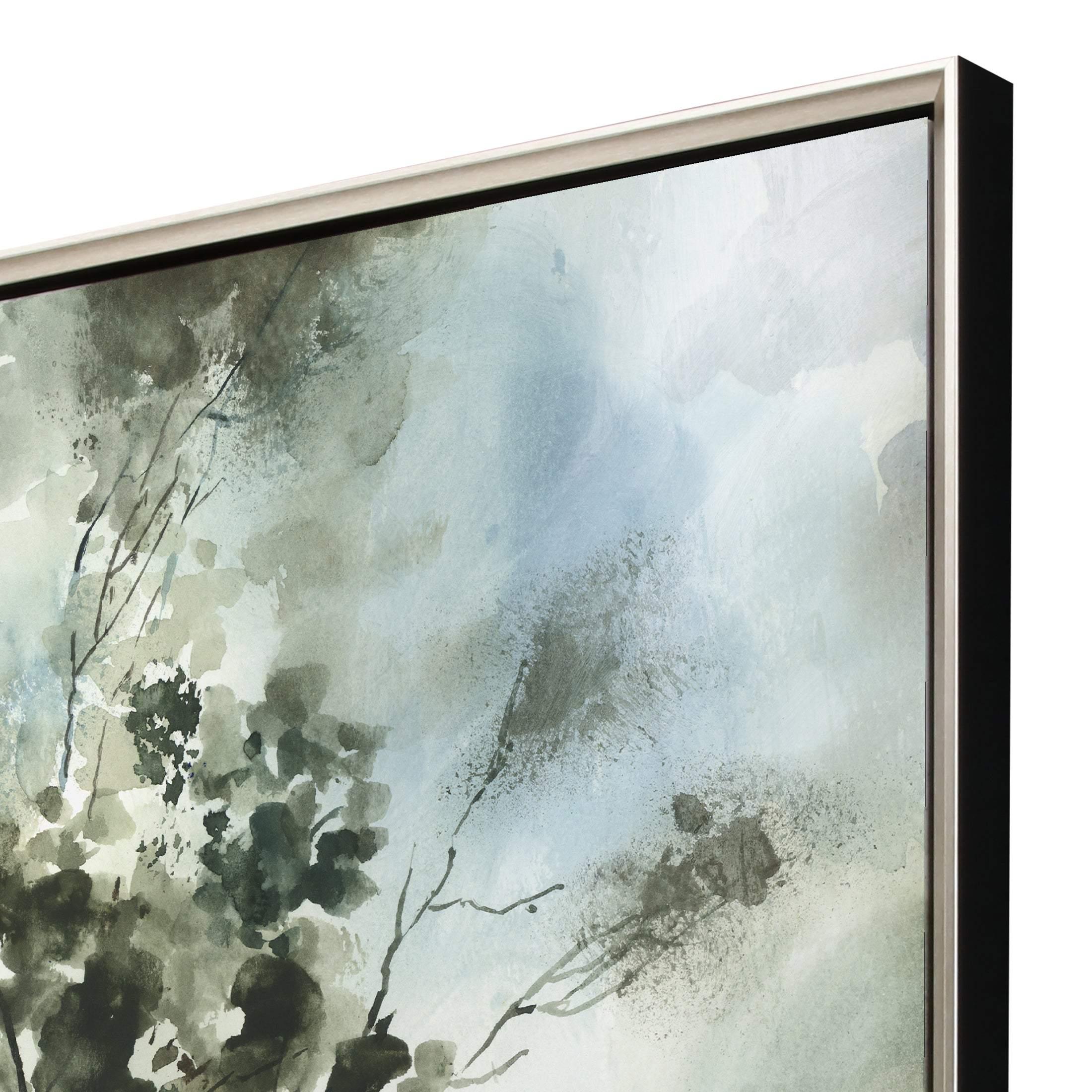 Paragon Forest Grove Grey Canvas Art