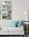 Paragon Forest Grove Grey Canvas Art