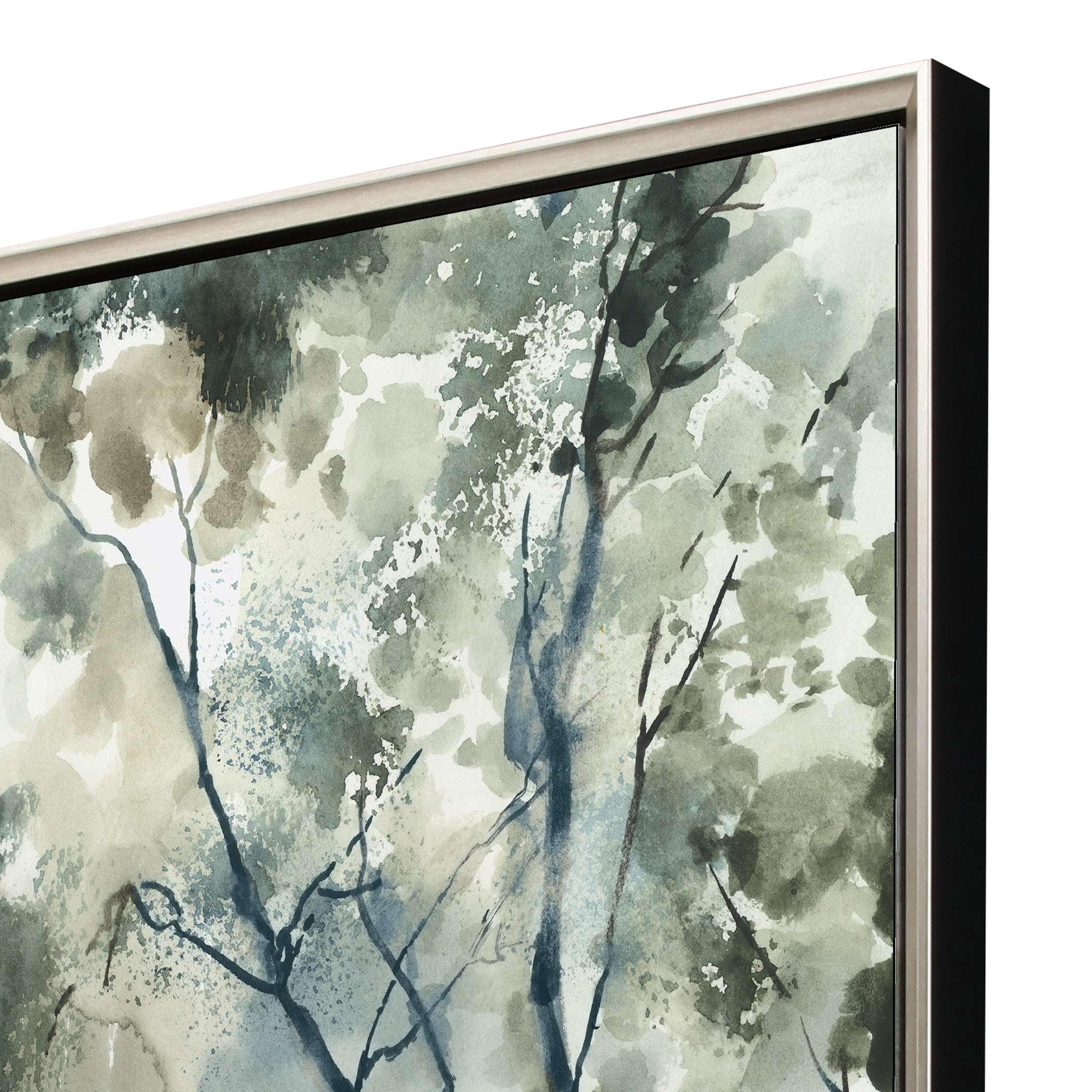 Paragon Forest Grove Grey Canvas Art