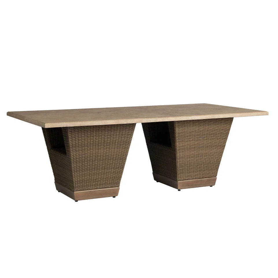Charisma Aluminum Rectangular Outdoor Dining Table