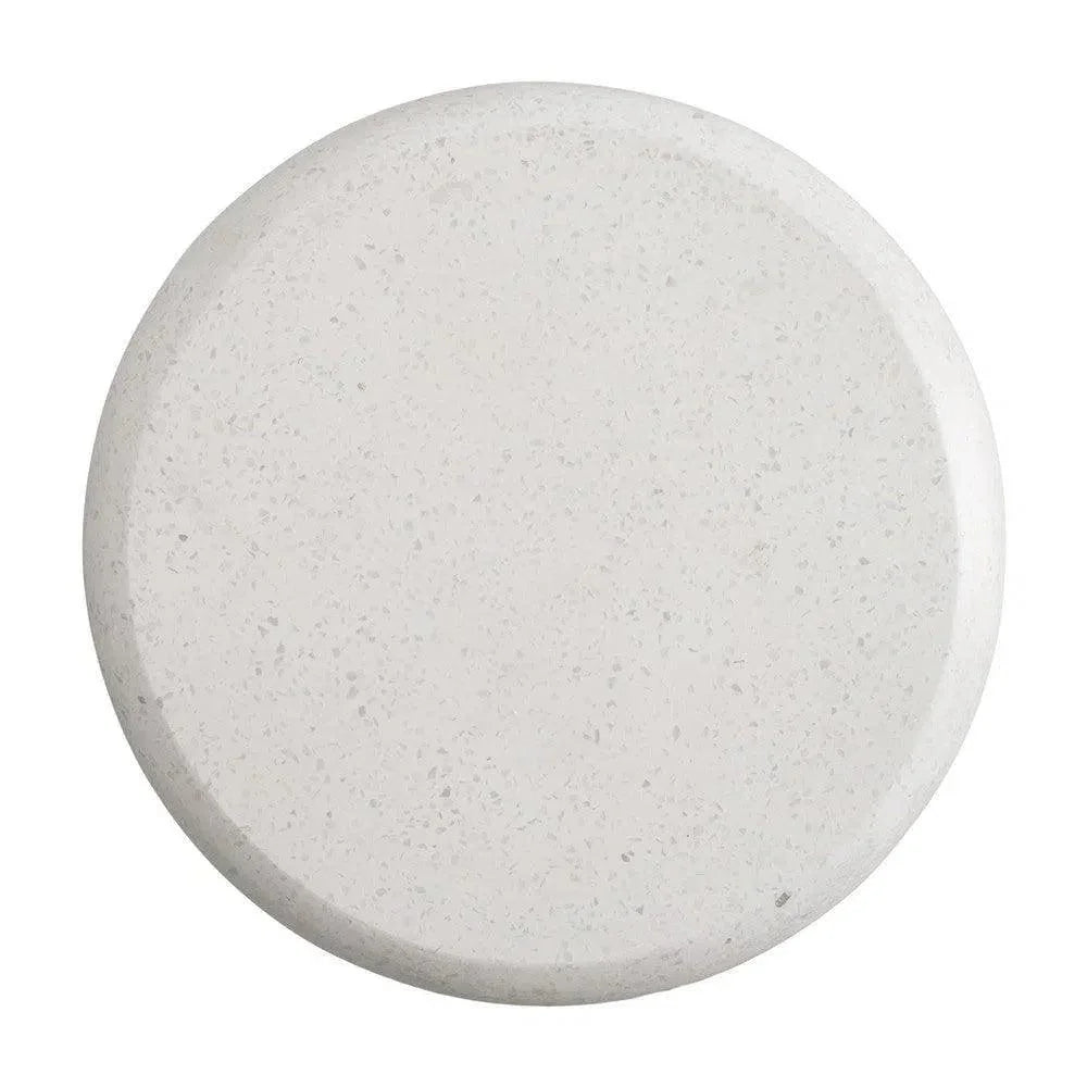 17 in. Caemen Cylinder Terrazzo Garden Stool - LOOMLAN - Emissary - Garden Stools
