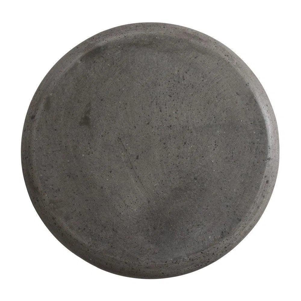 17 in. Caemen Cylinder Terrazzo Garden Stool - LOOMLAN - Emissary - Garden Stools