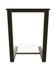 17.5" Square Marine Grade Polymer Side Table - LOOMLAN - Telescope - Outdoor Side Tables