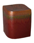 18 in. Aero Ceramic Outdoor Garden Stool - LOOMLAN - Emissary - Garden Stools
