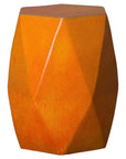 18 in. Brilliant Matrix Ceramic Garden Stool - LOOMLAN - Emissary - Garden Stools