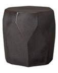 18 in. Facet Ceramic Garden Stool - LOOMLAN - Emissary - Garden Stools