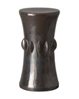 18 in. Jewel Stand Outdoor Side Table - LOOMLAN - Emissary - Garden Stools